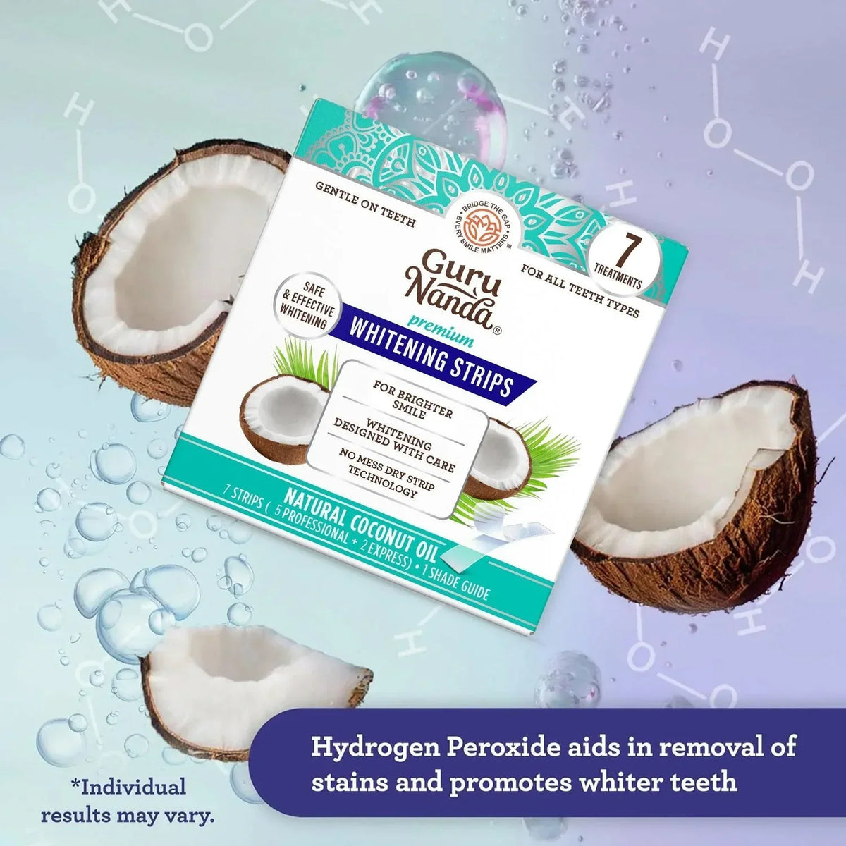 BrightMuse Sensitive Teeth Whitening Strips