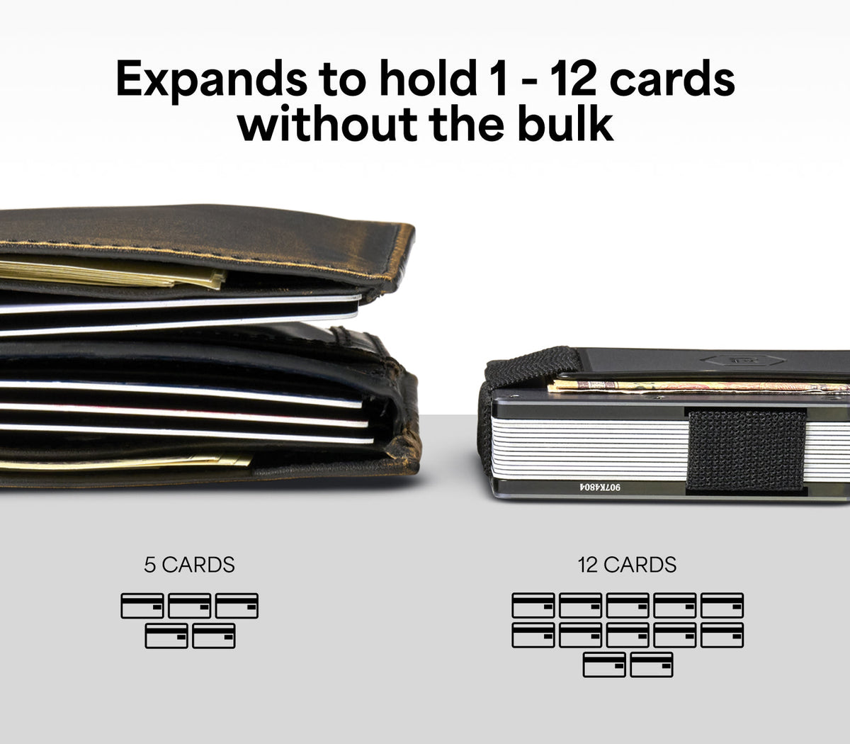 NoBulk Slim RFID-Blocking Aluminum Wallet